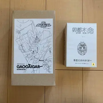 레진 키트 용자왕 가오가이거 2개