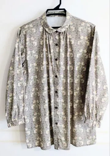 와코루 윌리엄 모리스 7부 소매 셔츠