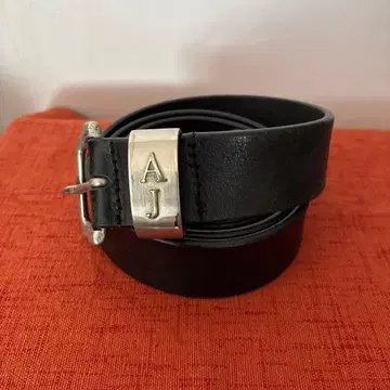 Armani Jeans AJ 로고 벨트