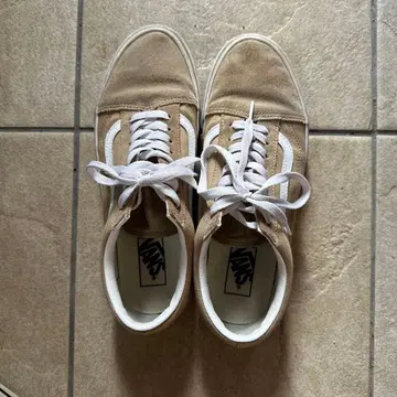 Vans 베이지 스웨이드 스니커즈