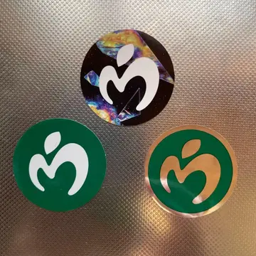 Mrs. GREEN APPLE 미세스젠진 최초 한정 BOX 스티커 원형