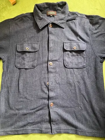 Crystal Wave 스트라이프 셔츠 LL