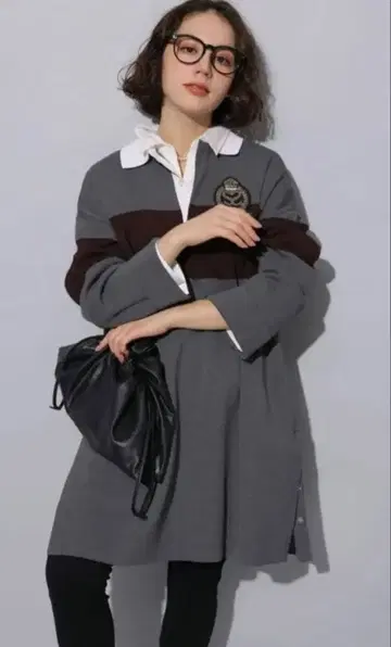 Arpege story 라거 니트 원피스