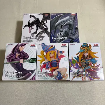유희왕 Equal-Arts 피규어 5체 세트 미사용 새상품
