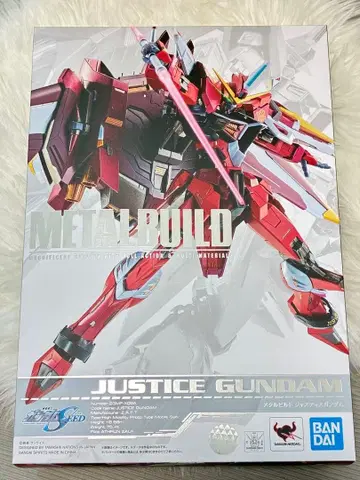 [컨디션 최상] METALBUILD JUSTICE GUNDAM 메탈빌드