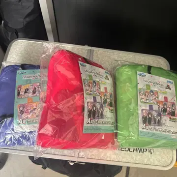 프로세카 세가 럭키 쿠지 A상 케이스 포함 여름용 이불 4세트