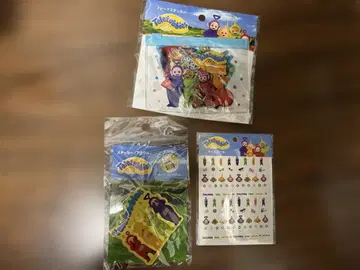 텔레토비즈 플레이크 스티커 네일 씰 아크릴 스티커