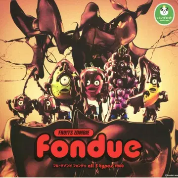 후르츠 좀비 퐁듀 피규어 5체 세트