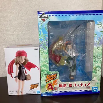 샤먼킹 아사쿠라 하오 오소레잔 안나 피규어 클리어 파일 덤 포함