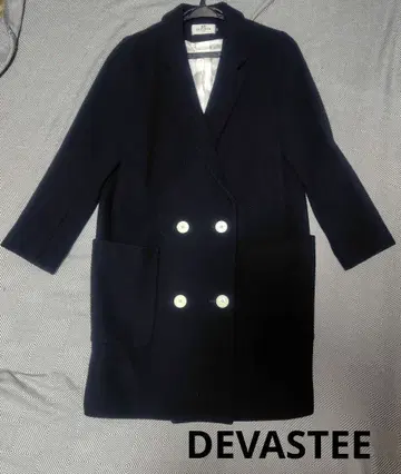 데바스테 울 코트 사이즈 38 devastee