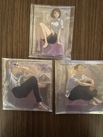 주술회전 세가 럭키 쿠지 아크릴 스탠드 세트