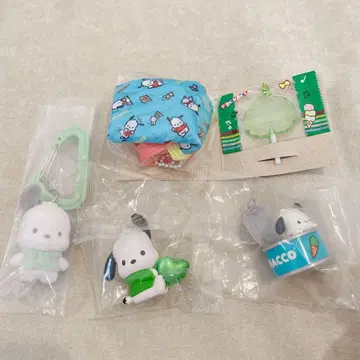 산리오 레슨 백 카라나비 캔디 캔 캐릭터 포차코 모음