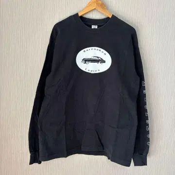 1995 밴딩 롱T Barenaked ladies 양면 소매 프린트 있음