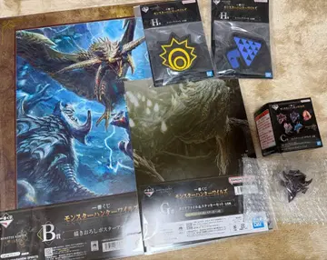 제일복권 몬스터 헌터 와일즈 굿즈 묶음 판매