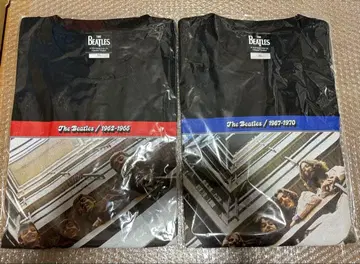 새상품 비틀즈 T셔츠 세트 The Red Blue Album XL