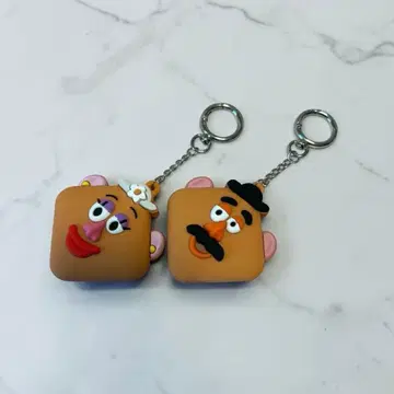 클리오 포테이토 헤드 실리콘 케이스 키링