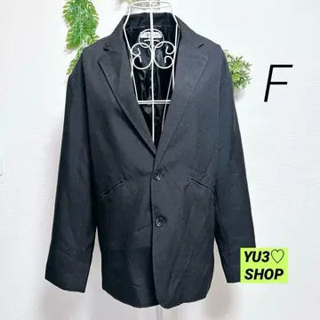 아스트로노미 남성용 F 블랙/블랙 테일러드 자켓 스트레치 소재