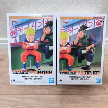 나루토 우즈마키 나루토 & 우미노 이루카 피규어 세트