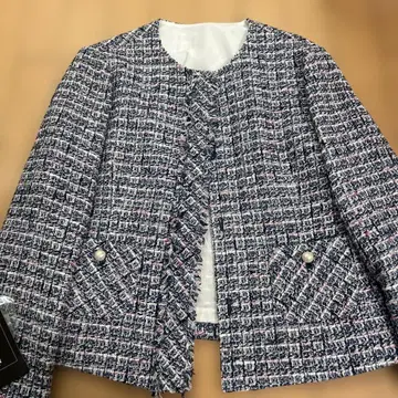 조르네아 노카라 트위드 자켓 (네이비 계열)