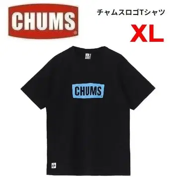 CHUMS 참스 로고T셔츠 블랙 XL CH01-2735