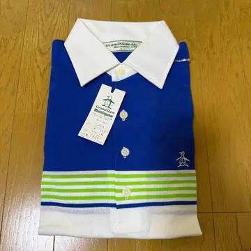 GrandSlam 스트라이프 피케 셔츠 미사용 새상품