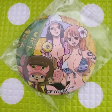 원피스 FILM GOLD 캔뱃지 나미 로빈 초파