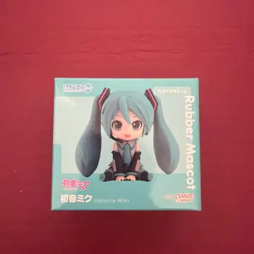 넨도로이드 푸치 하츠네 미쿠 고무 마스코트 피규어