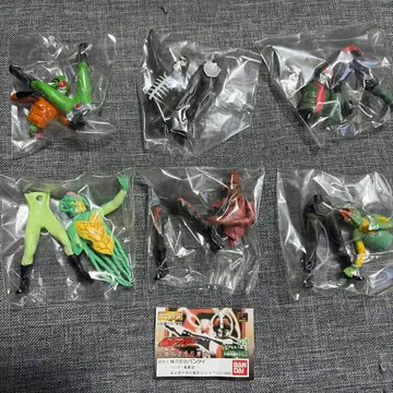 HG 가면라이더 3 괴인 전갈 남자 편 전 6종 세트 미니북 1권만