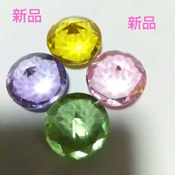 컬러풀 패싯 컷 보석 4개 세트 외! 인테리어 컬렉션