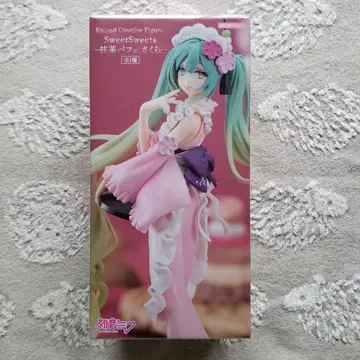 하츠네 미쿠 말차 파르페 사쿠라 피규어