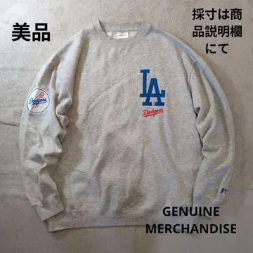 메이저리그 로스앤젤레스 다저스 맨투맨 트레이닝복 그레이 새상품급