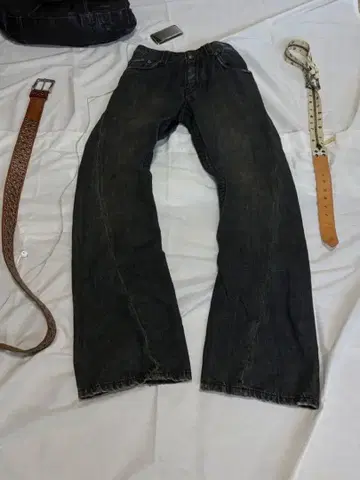 부츠컷 archive y2k I라인 darkwear opium