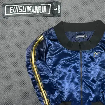 EVISU 봄버 자켓 EVISUKURO