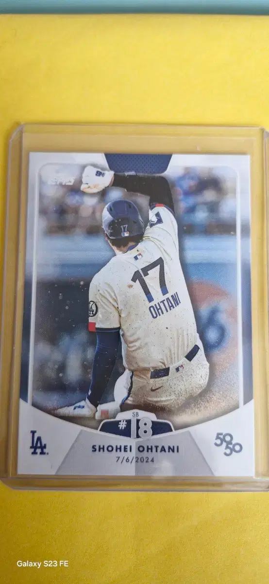MLB 2024 오타니 50/50 시리즈 도루 18번 카드