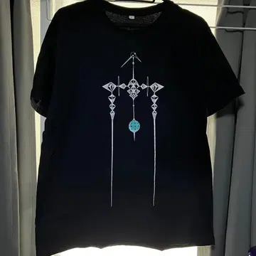 신 에반게리온 극장판: 파 제7사도 T셔츠 블랙/L