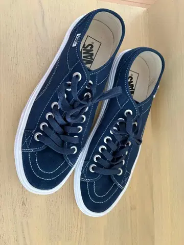Vans 네이비 스웨이드 스니커즈