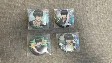 은혼 히지카타 토시로 캔뱃지 4개 묶음 판매