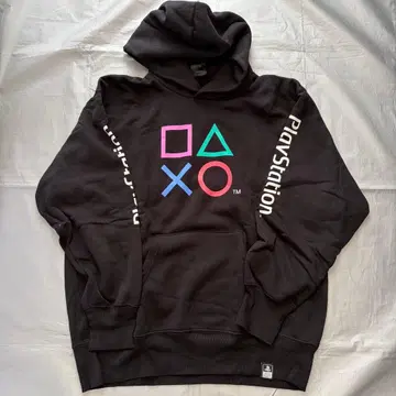 PlayStation 후드티 M 사이즈 블랙 프레스테 플레이스테이션