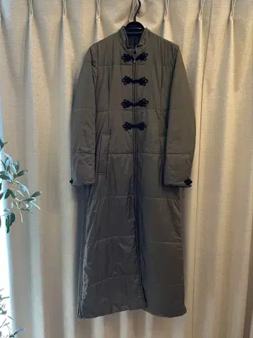 KAPOK KNOT 롱 코트 S 사이즈 올리브