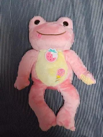 중고품 딸기 우유 개구리 피클스 빈돌