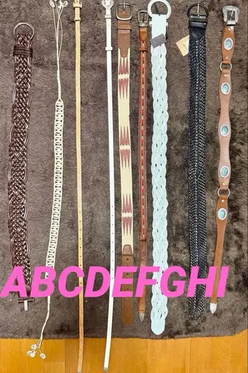 Goa 벨트 1개 3000엔