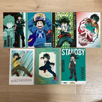 나의 히어로 아카데미아 미도리야 이즈쿠 엽서 7매 세트 364