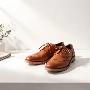 Rockport 브라운 레이스업 슈즈 25.5cm