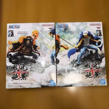 [ 새상품 미개봉 ] 트라팔가 로 검은 수염 피규어 2체 세트