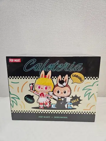 POP MART Labubu Cafeteria 피규어 미개봉 새상품