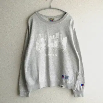 SAMPLES x RUSSEL ATHLETIC 콜라보 프린트 맨투맨