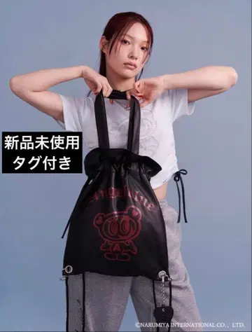 [ ANGELBLUE x jouetie ] 2WAY 냅색 참 BAG