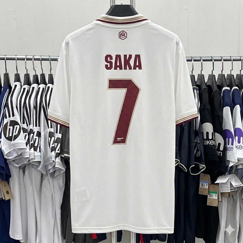 25/26 Arsenal third NO.7 Saka uniform on Bunjang Global Site.
