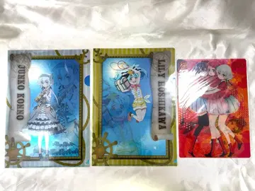 좀비 랜드 사가 책받침 & 클리어 파일 총 3개 세트