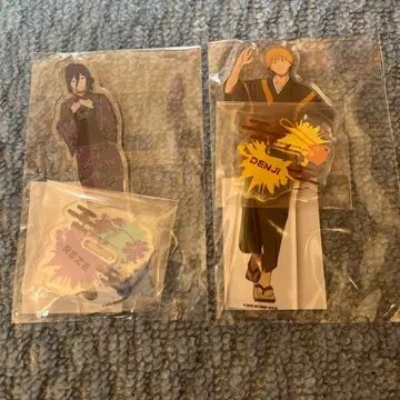 극장판 체인소 맨 축제 유카타 POPUP 아크릴 스탠드 레제 덴지